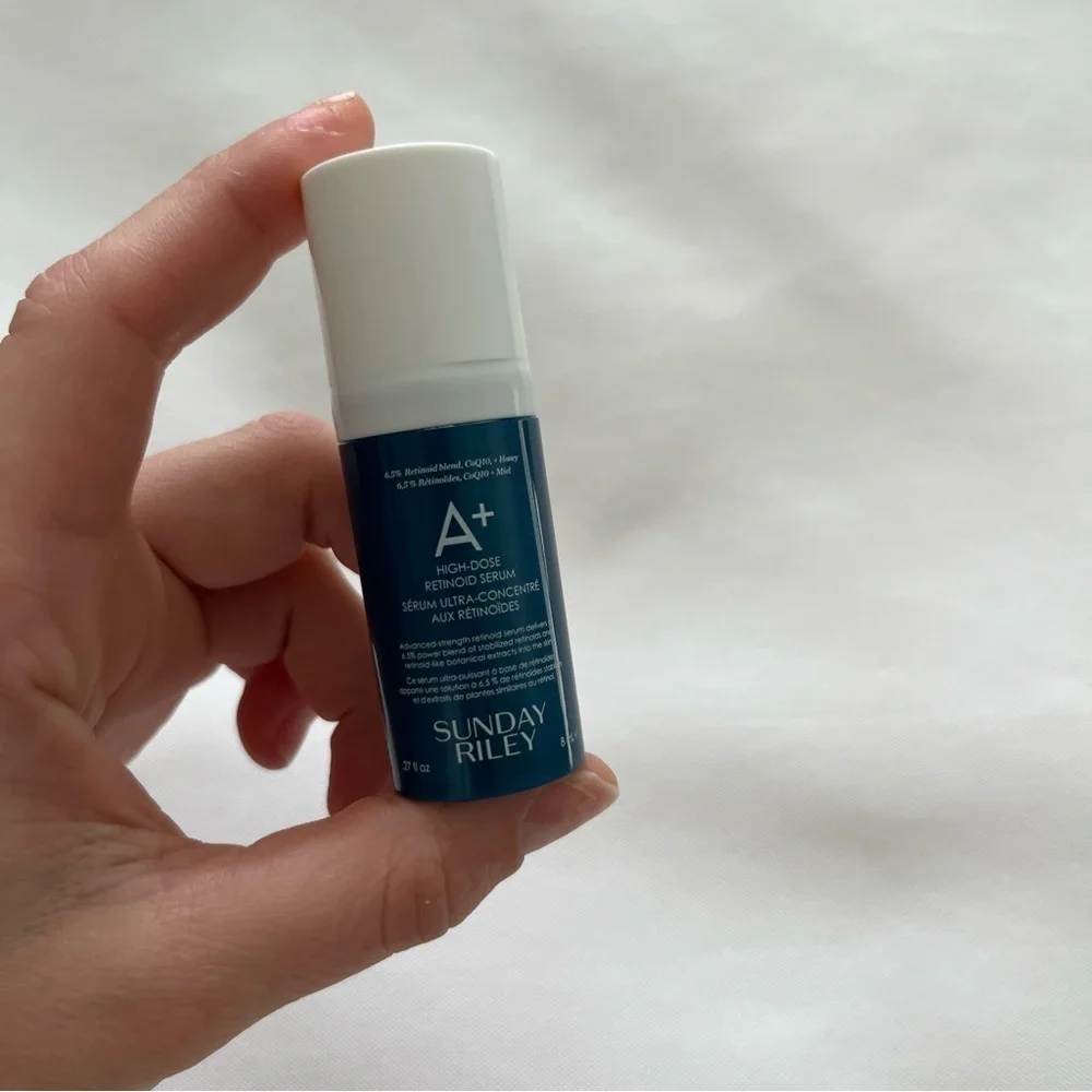 Sunday Riley A+ High Dose Retinoid Cruelty-Free Serum Mini Size 0.27 Fl Oz NWT
